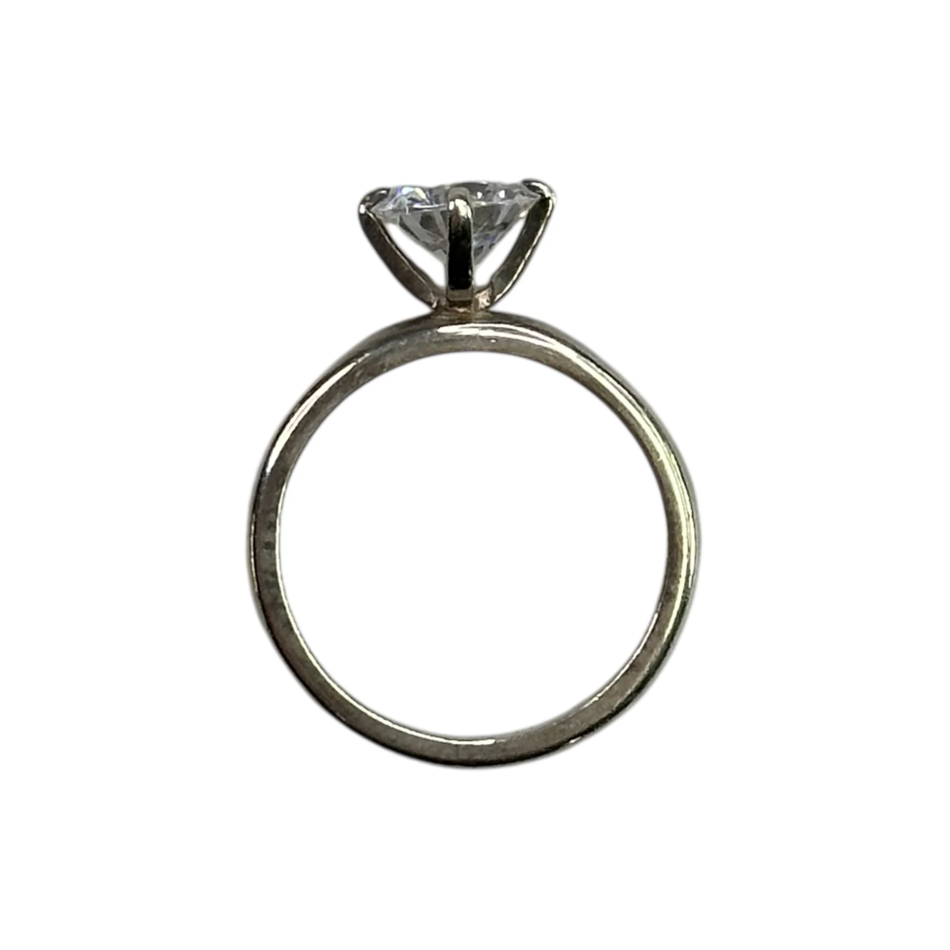 (11) HYSTERIC GLAMOUR CUBIC ZIRCONIA RING - 925 SILVER - Image 2