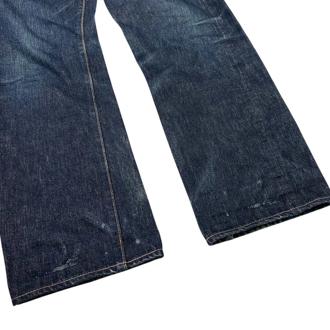 (29) KAPITAL BACK CINCH SELVEDGE DENIM - Image 3