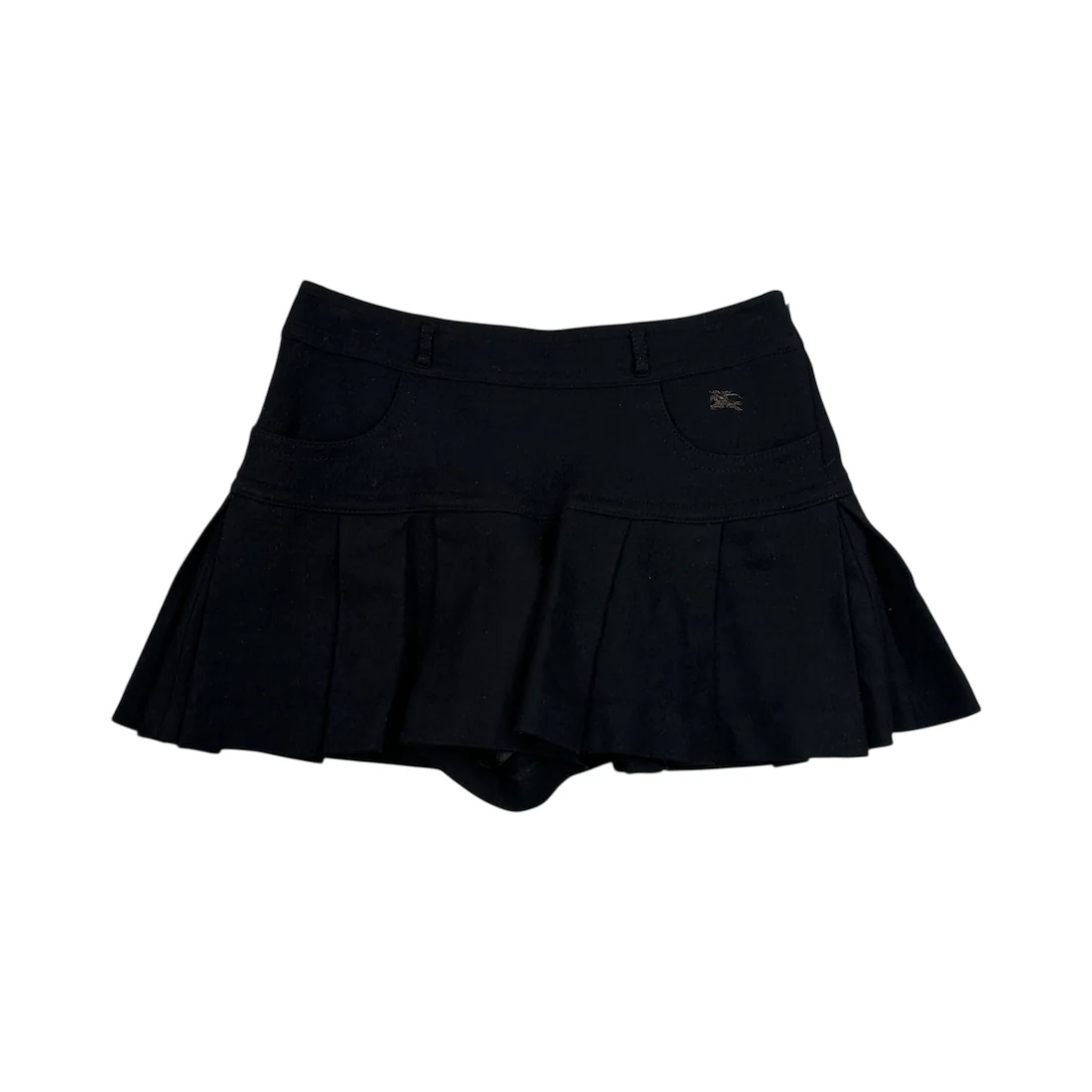 (36) BURBERRY BLUE LABEL WOOL SKORT