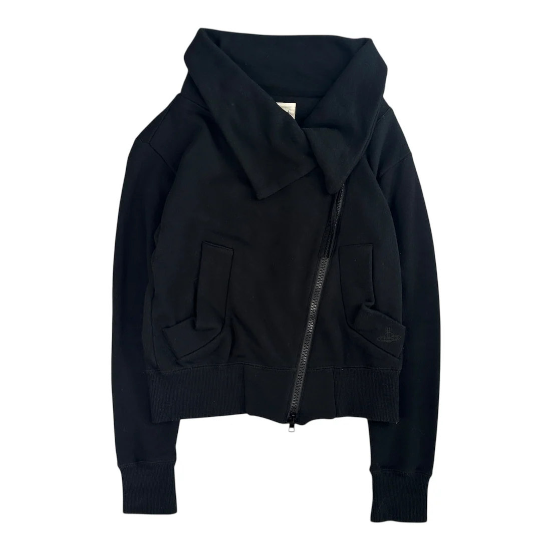 (36) VIVIENNE WESTWOOD ASYMMETRICAL ZIP JACKET