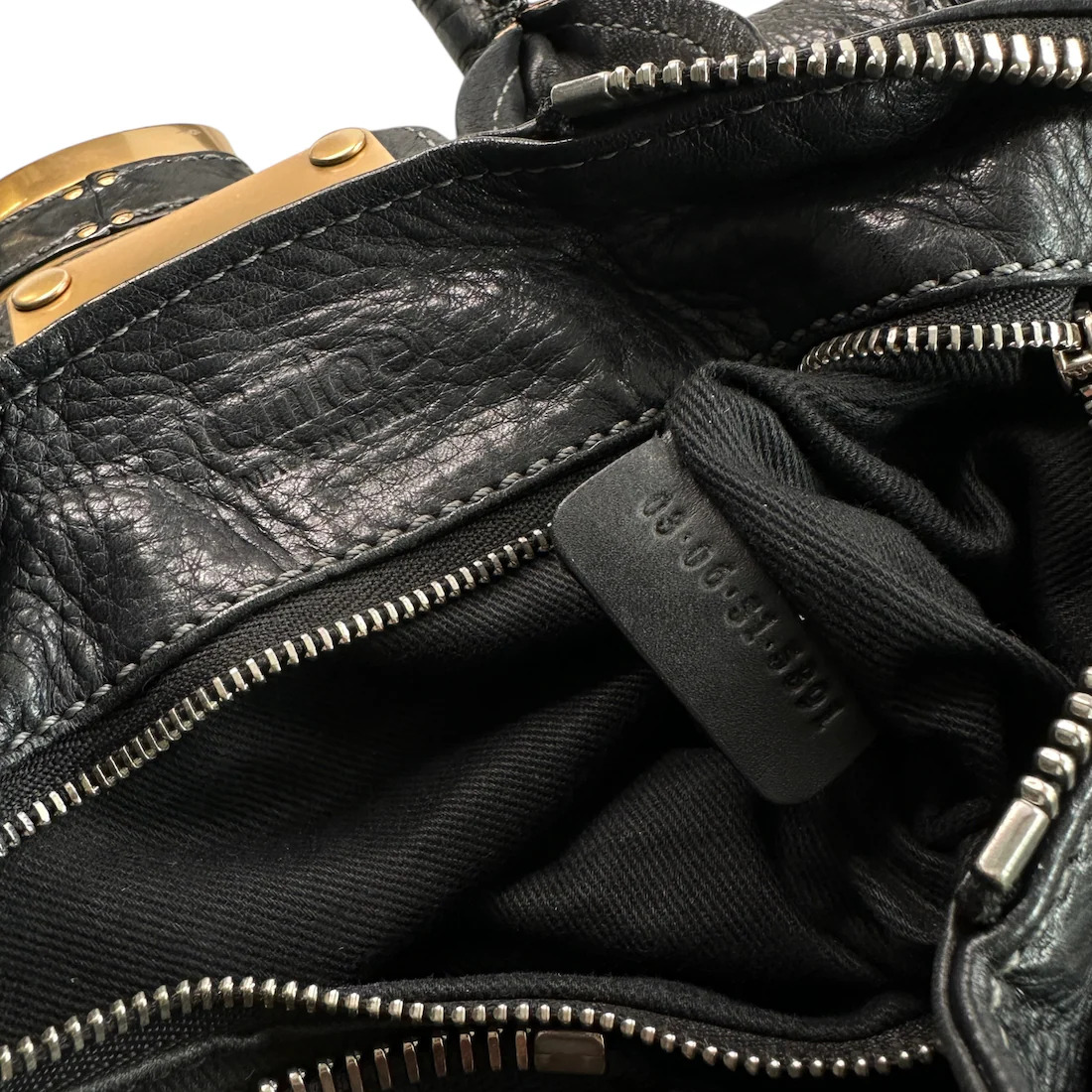 CHLOE PADDINGTON BAG - BLACK (2006) - Image 11