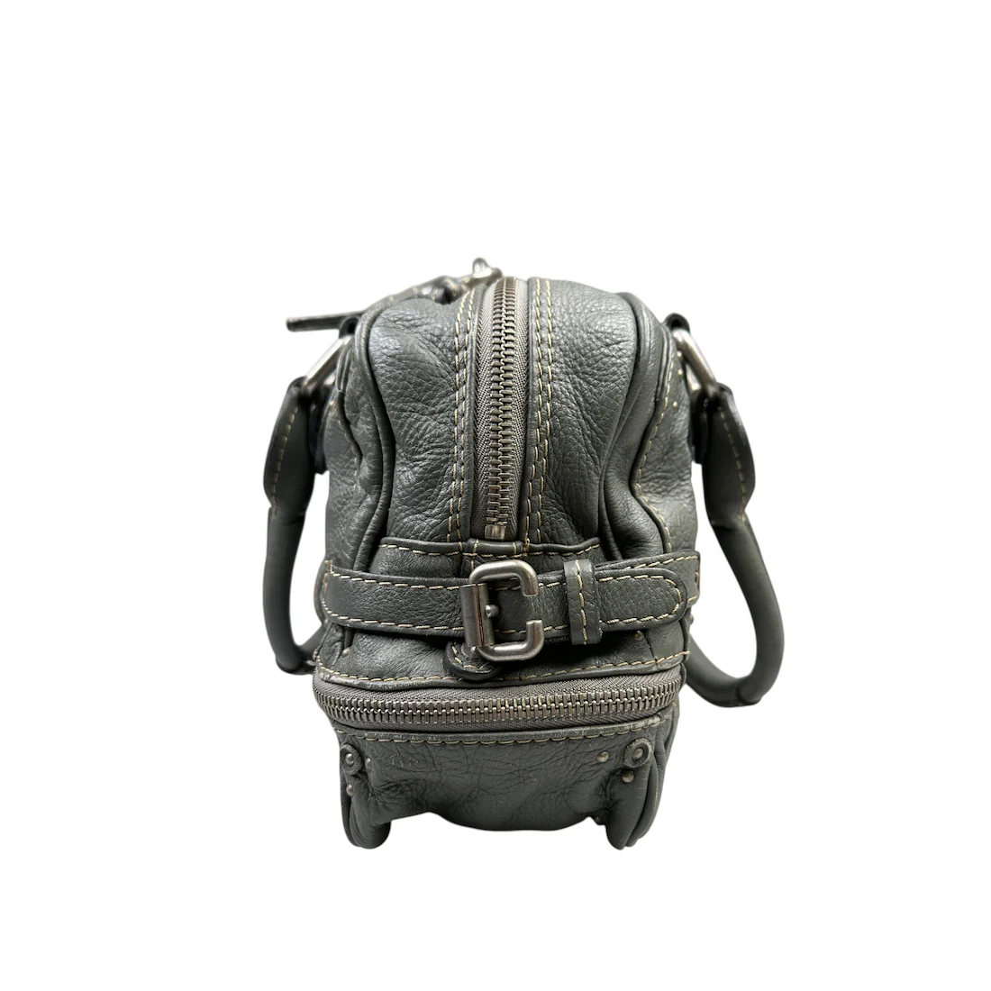 CHLOE PADDINGTON BAG - STONE GREY / SILVER - Image 3