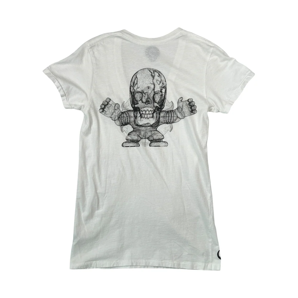 CHROME HEARTS FOTI V-NECK T-SHIRT - Image 2