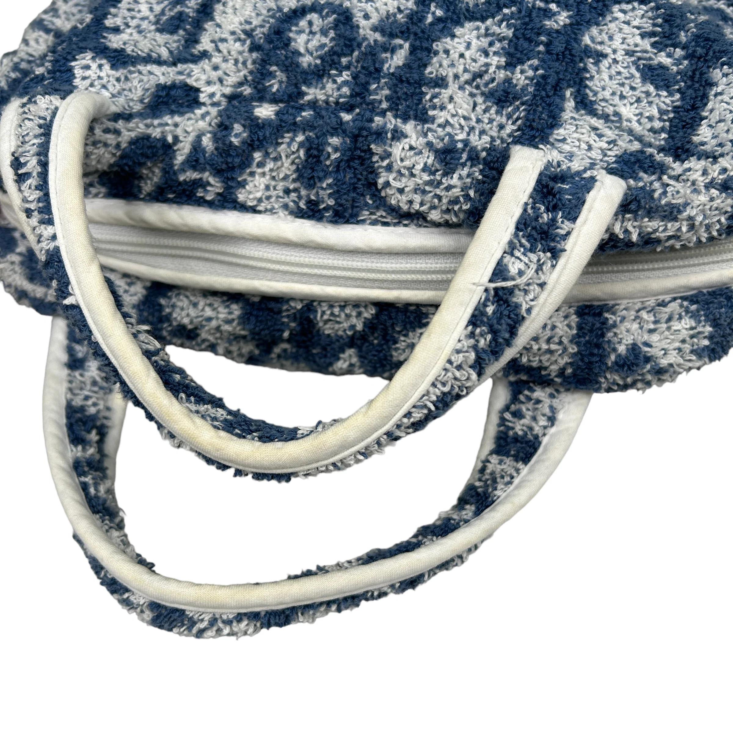 DIOR BLUE TROTTER MONOGRAM TOWEL BAG - Image 5