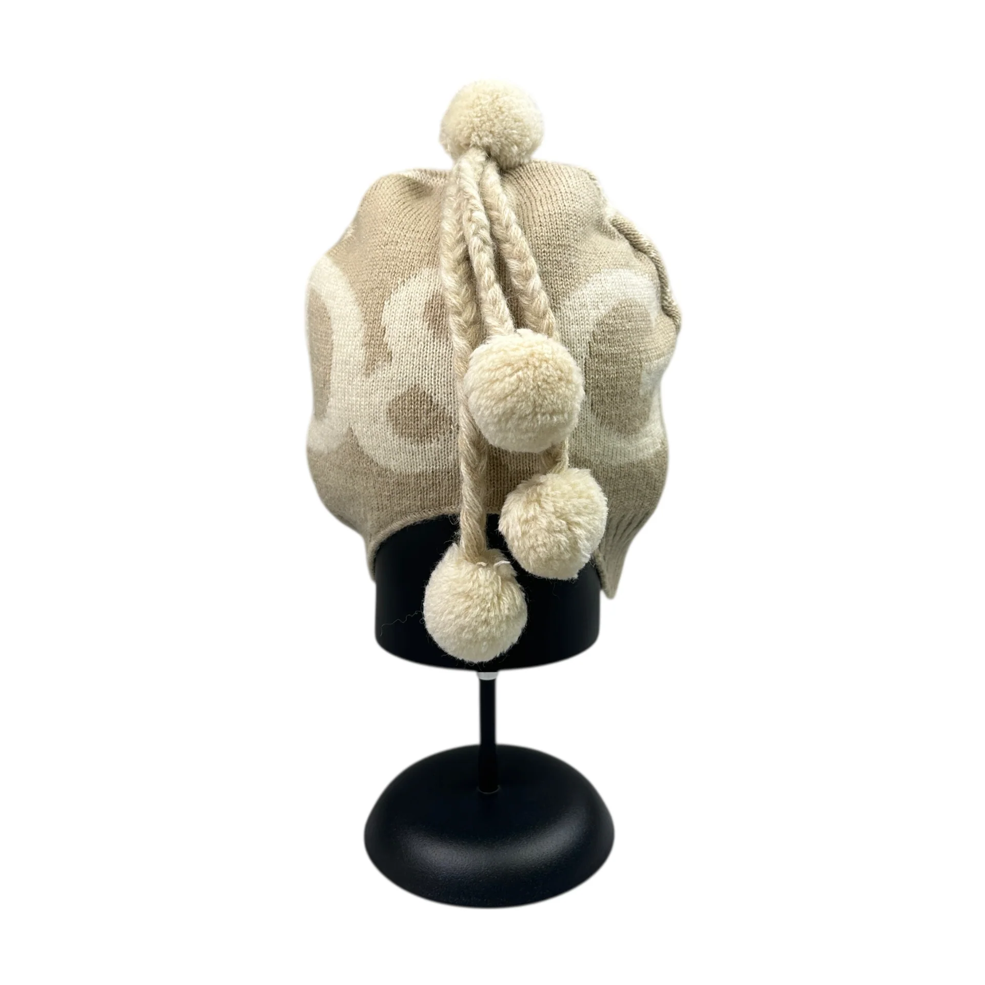 DOLCE & GABBANA WOOL-BLEND TASSLE BEANIE - Image 4