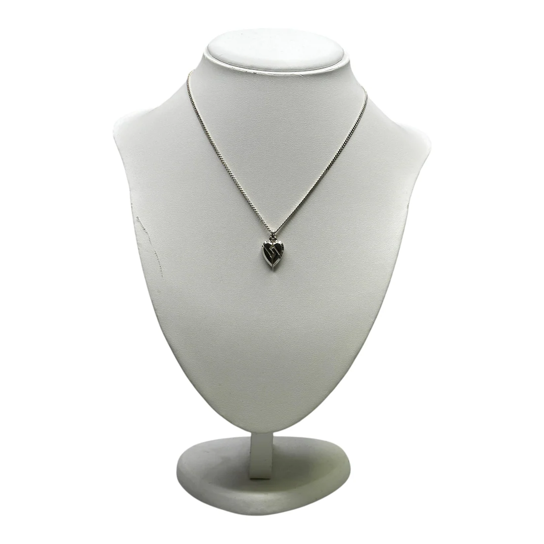 GUCCI BROKEN HEART NECKLACE - 925 SILVER - Image 2