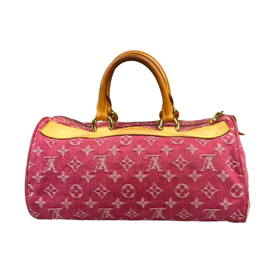 LOUIS VUITTON NEO DENIM SPEEDY HANDBAG - Image 2