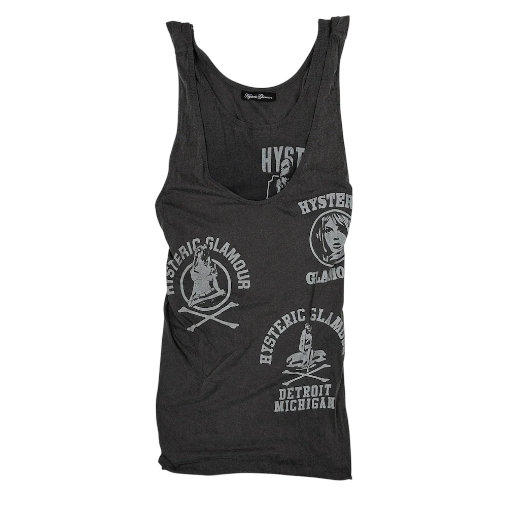 HYSTERIC GLAMOUR DOUBLE-LAYER REVERSIBLE TANK - Image 6