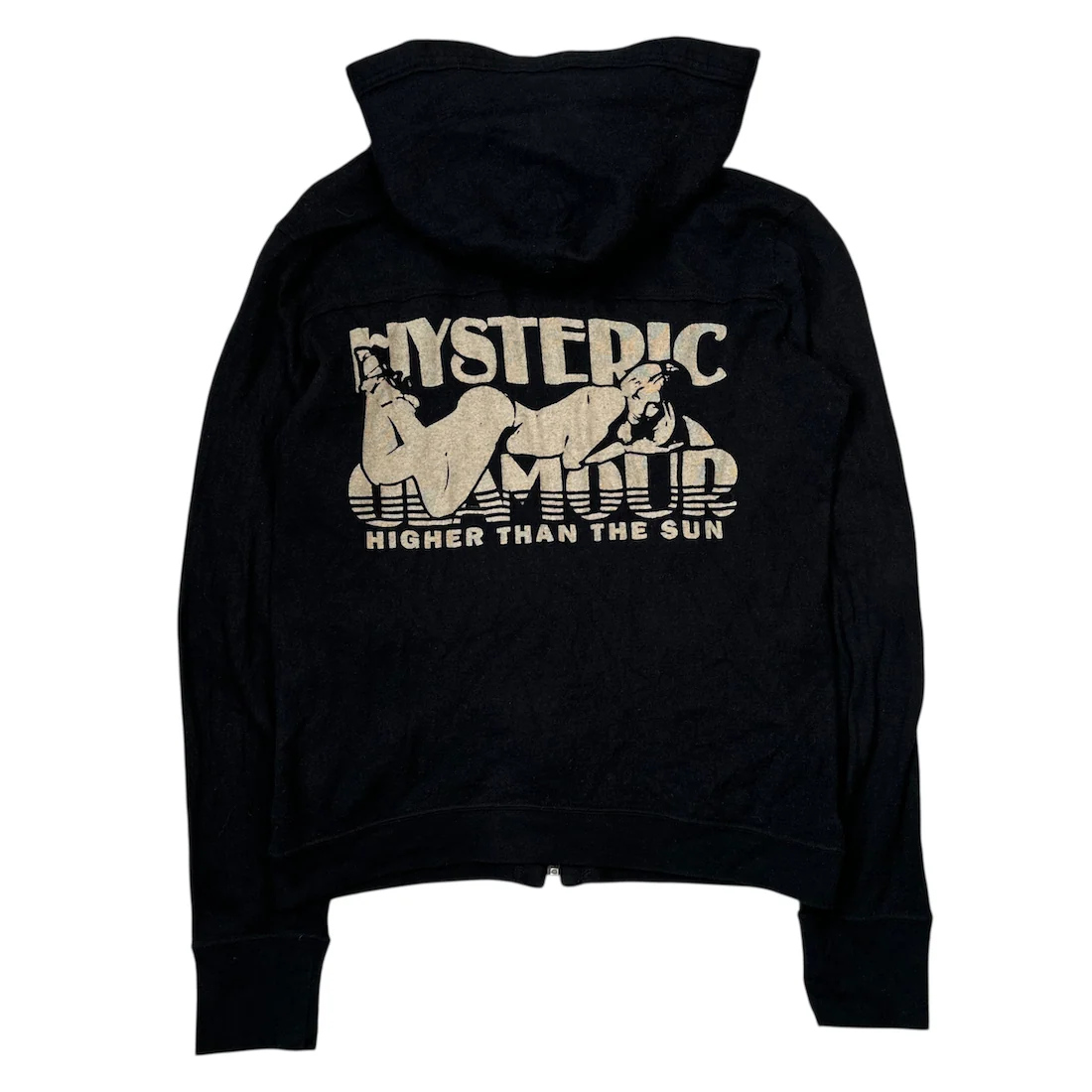 HYSTERIC GLAMOUR "HIGHER THAN THE SUN" ZIP HOODIE - Image 2