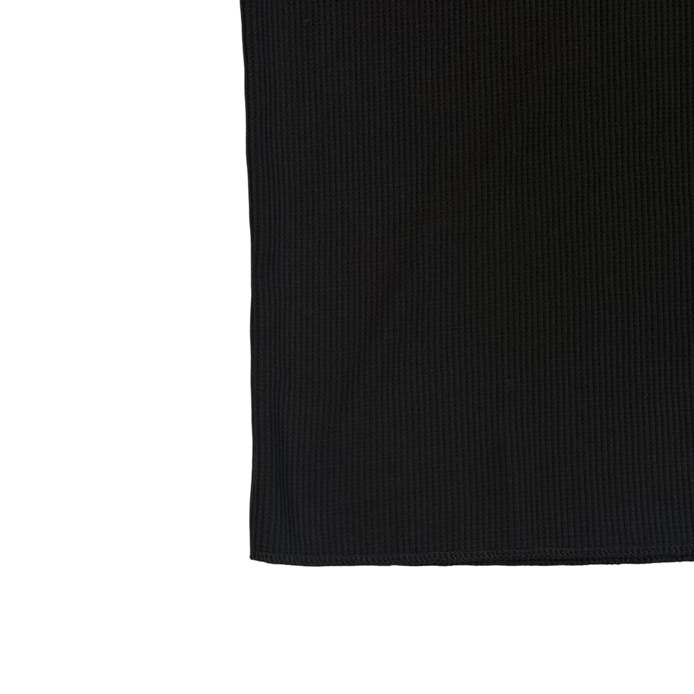 (NEW) AVIREX EVERYDAY WAFFLE SHORT SLEEVE T-SHIRT - BLACK - Image 3
