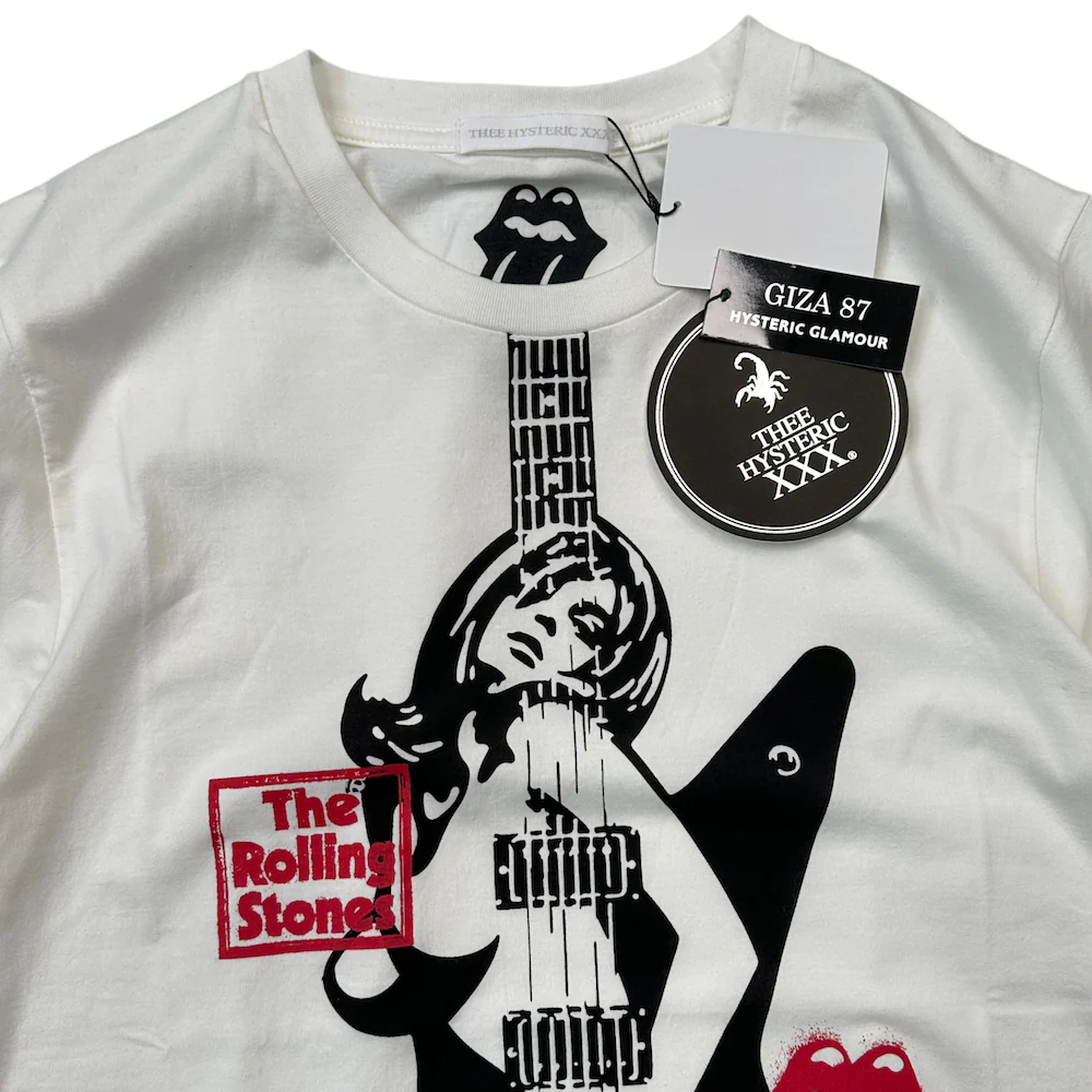 (NEW) HYSTERIC GLAMOUR X ROLLING STONES T-SHIRT - Image 2