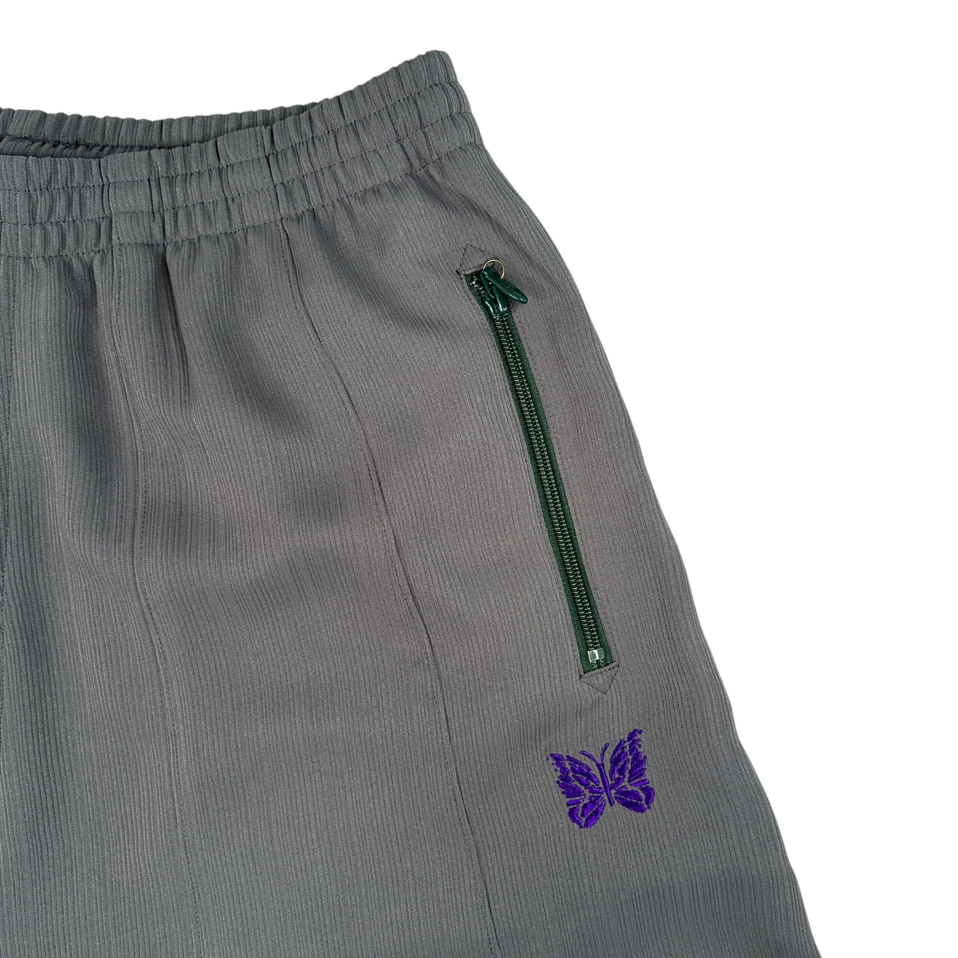 (NEW) NEEDLES H.D PIQUE PLEATS PANTS - GREY - Image 4