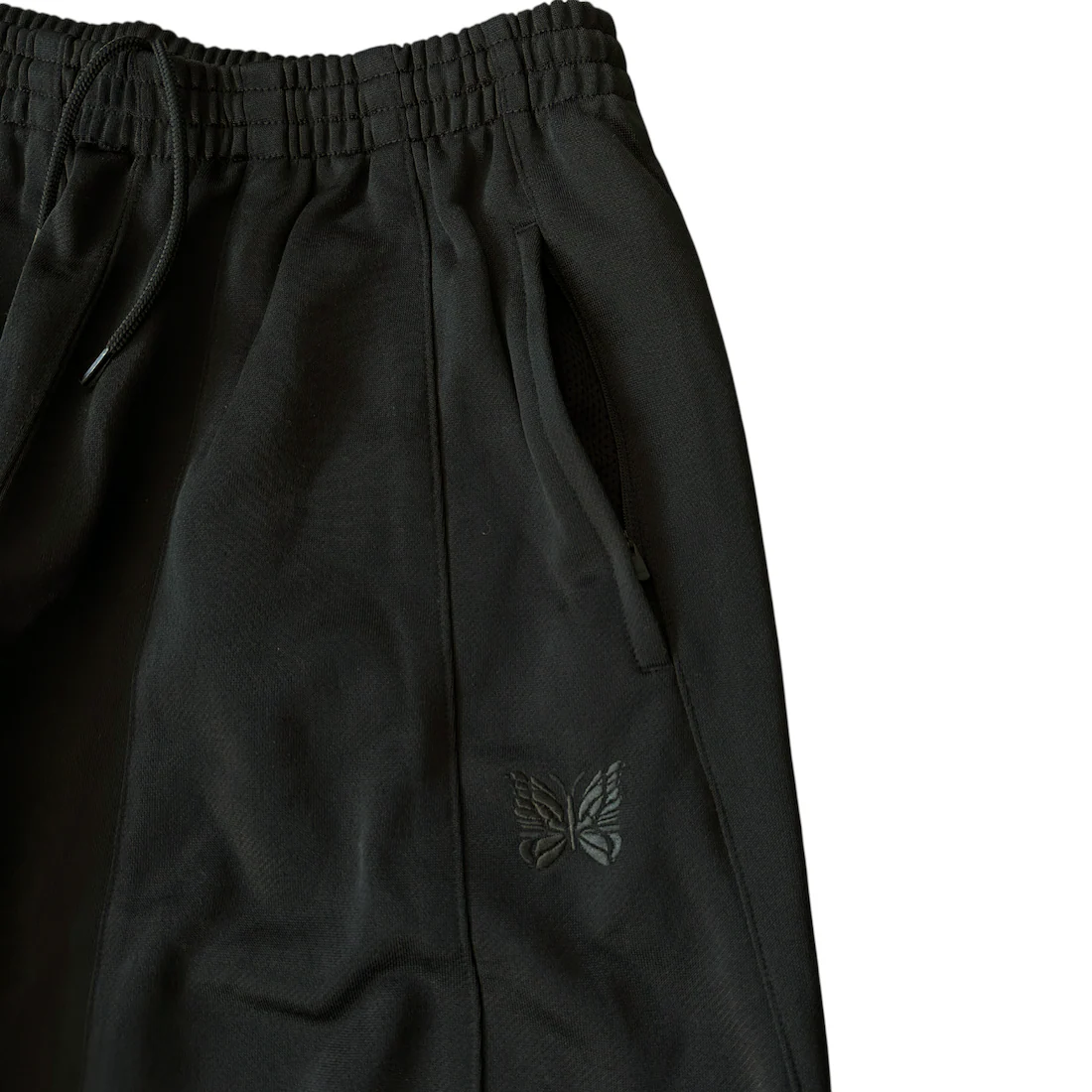(NEW) NEEDLES H.D SWEAT PANTS - BLACK - Image 3