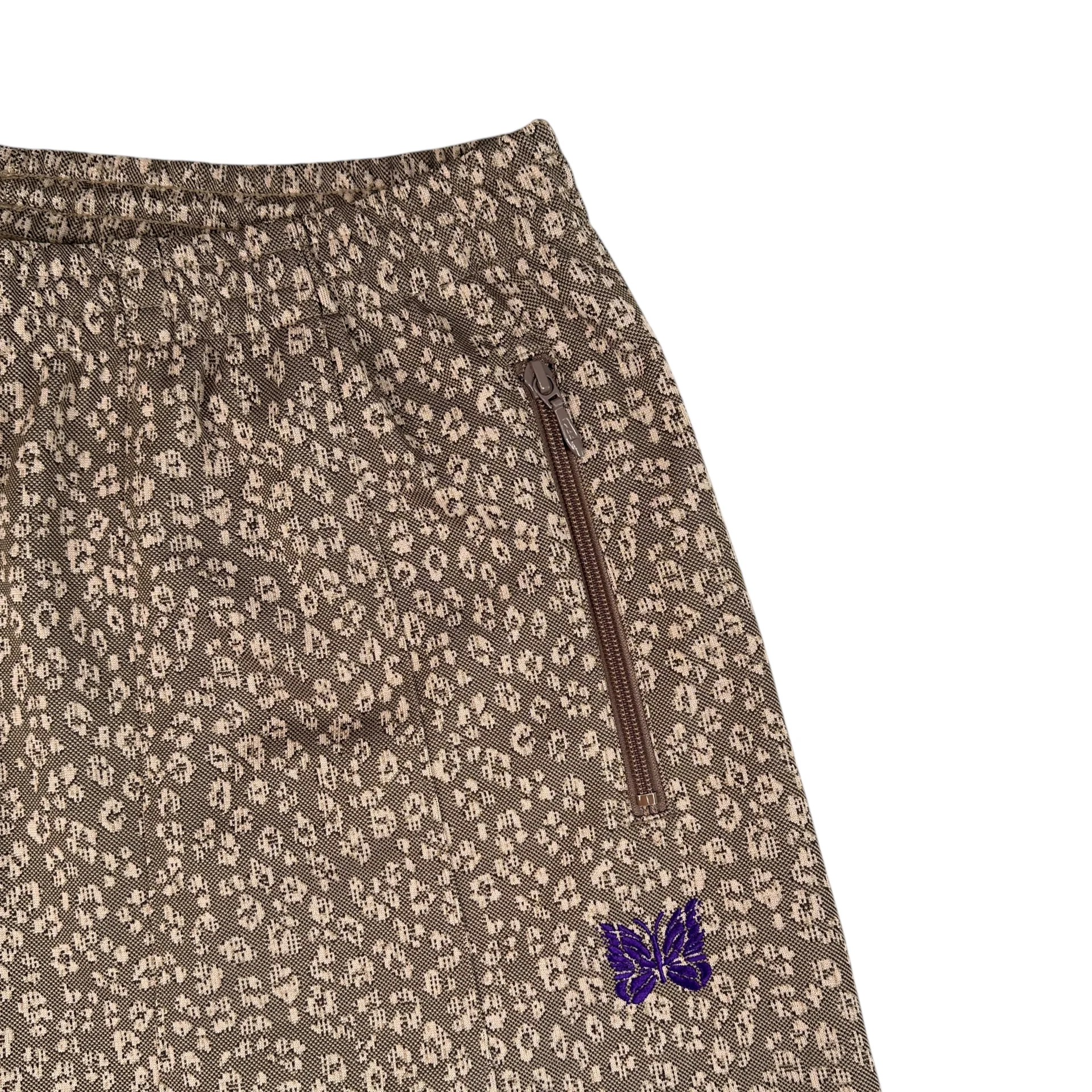 (NEW) NEEDLES H.D TRACK PANTS - LEOPARD PRINT - Image 3