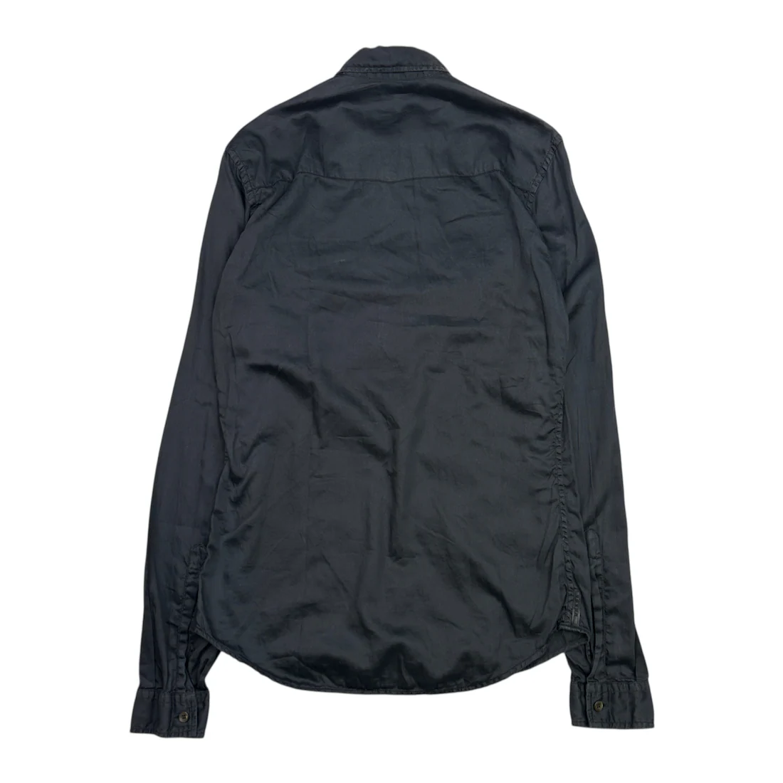 PRADA 2008 DOUBLE POCKET SHIRT - BLACK - Image 2