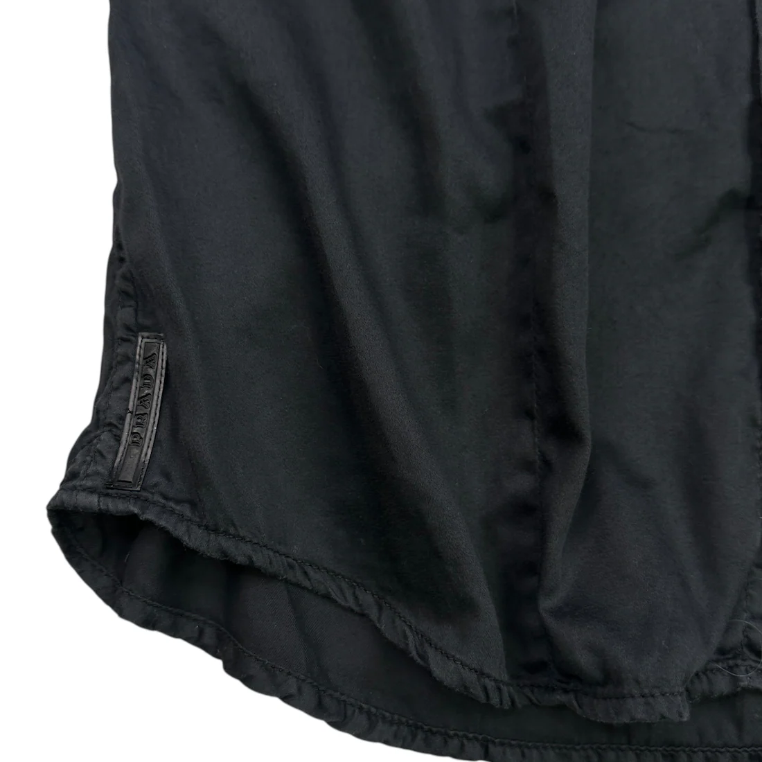 PRADA 2008 DOUBLE POCKET SHIRT - BLACK - Image 3