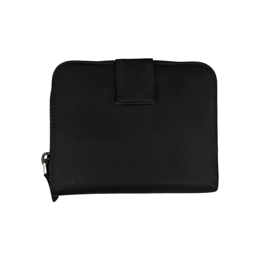 PRADA BLACK NYLON ZIP-AROUND WALLET - Image 2