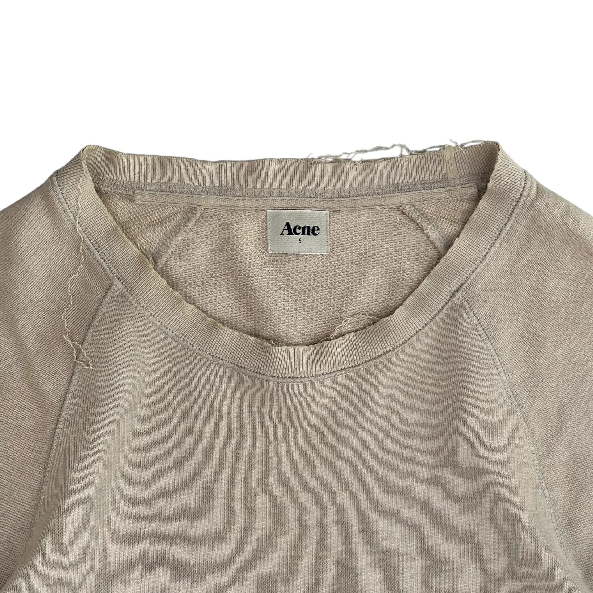 (S) ACNE STUDIOS SS11 COLLEGE CUT CREWNECK - Image 4