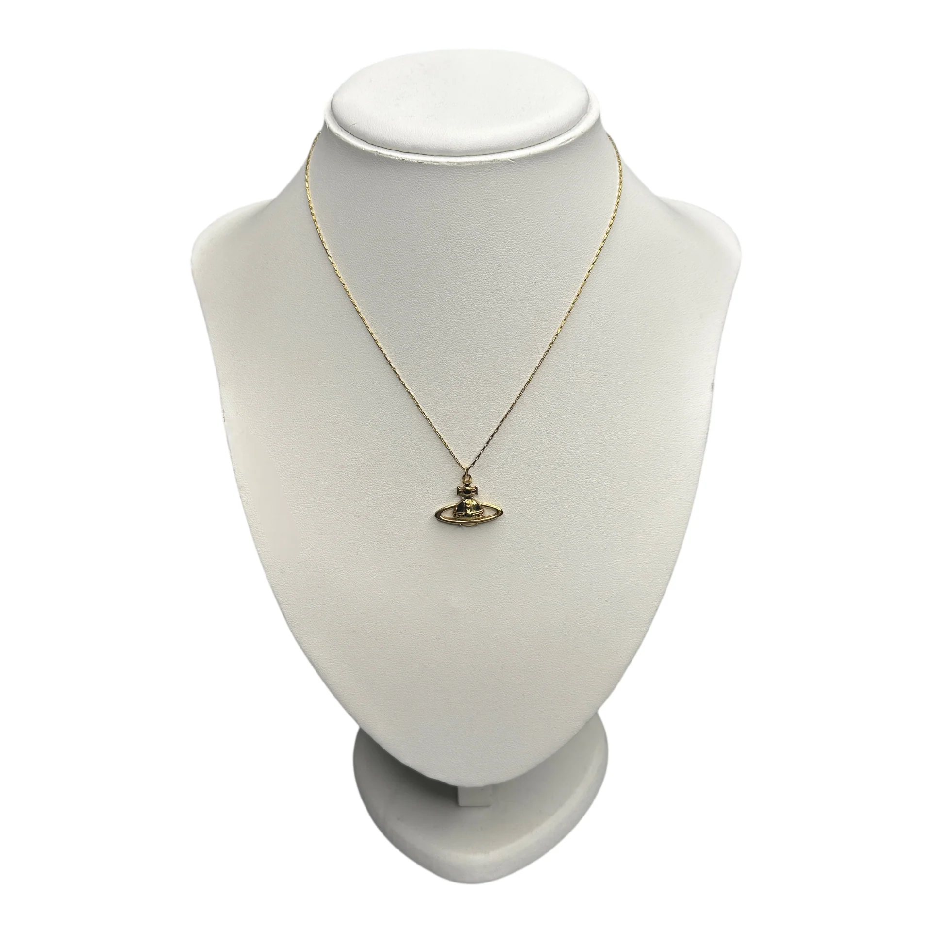 VIVIENNE WESTWOOD SUZIE ORB NECKLACE - GOLD PLATED (BRASS) - Image 2