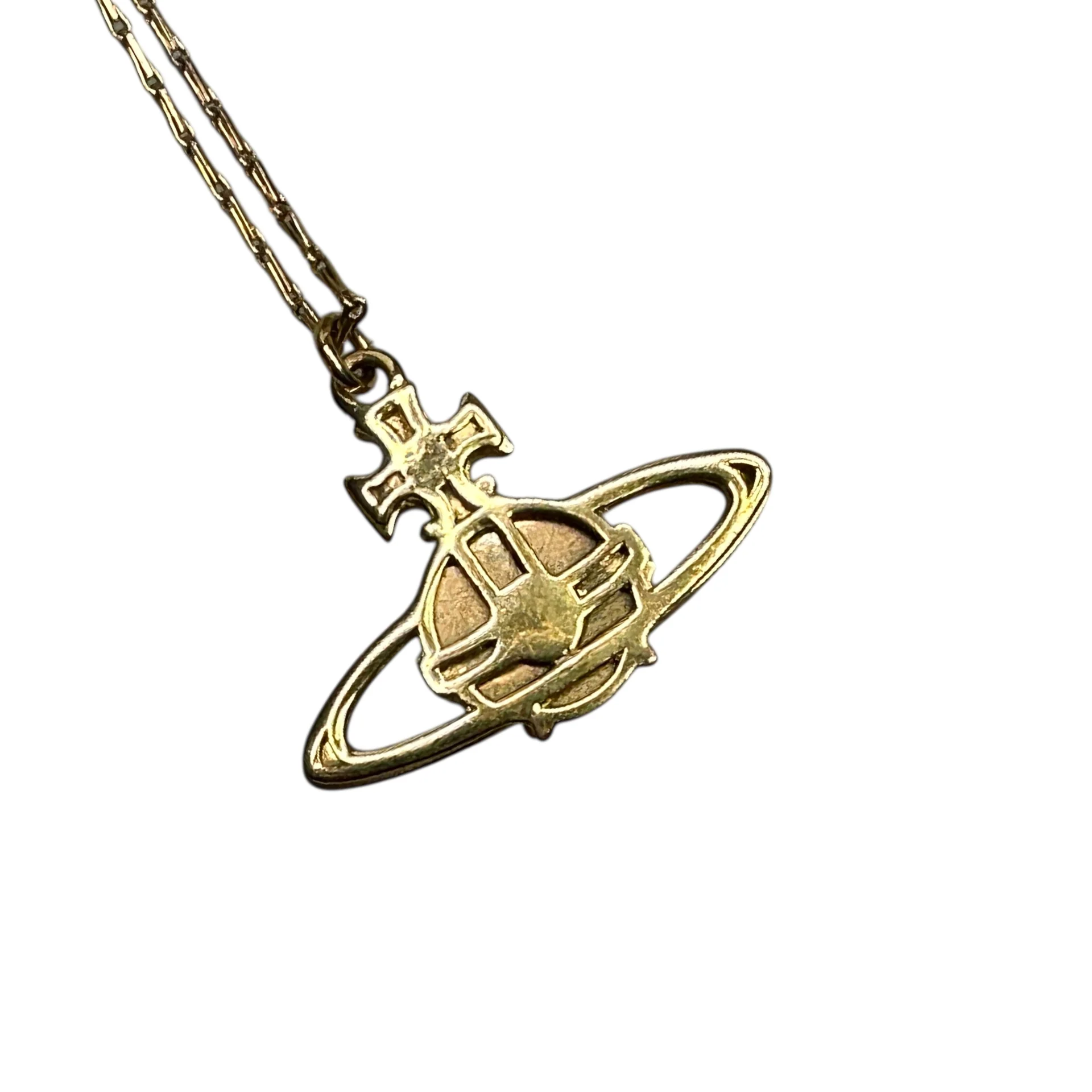 VIVIENNE WESTWOOD SUZIE ORB NECKLACE - GOLD PLATED (BRASS) - Image 3