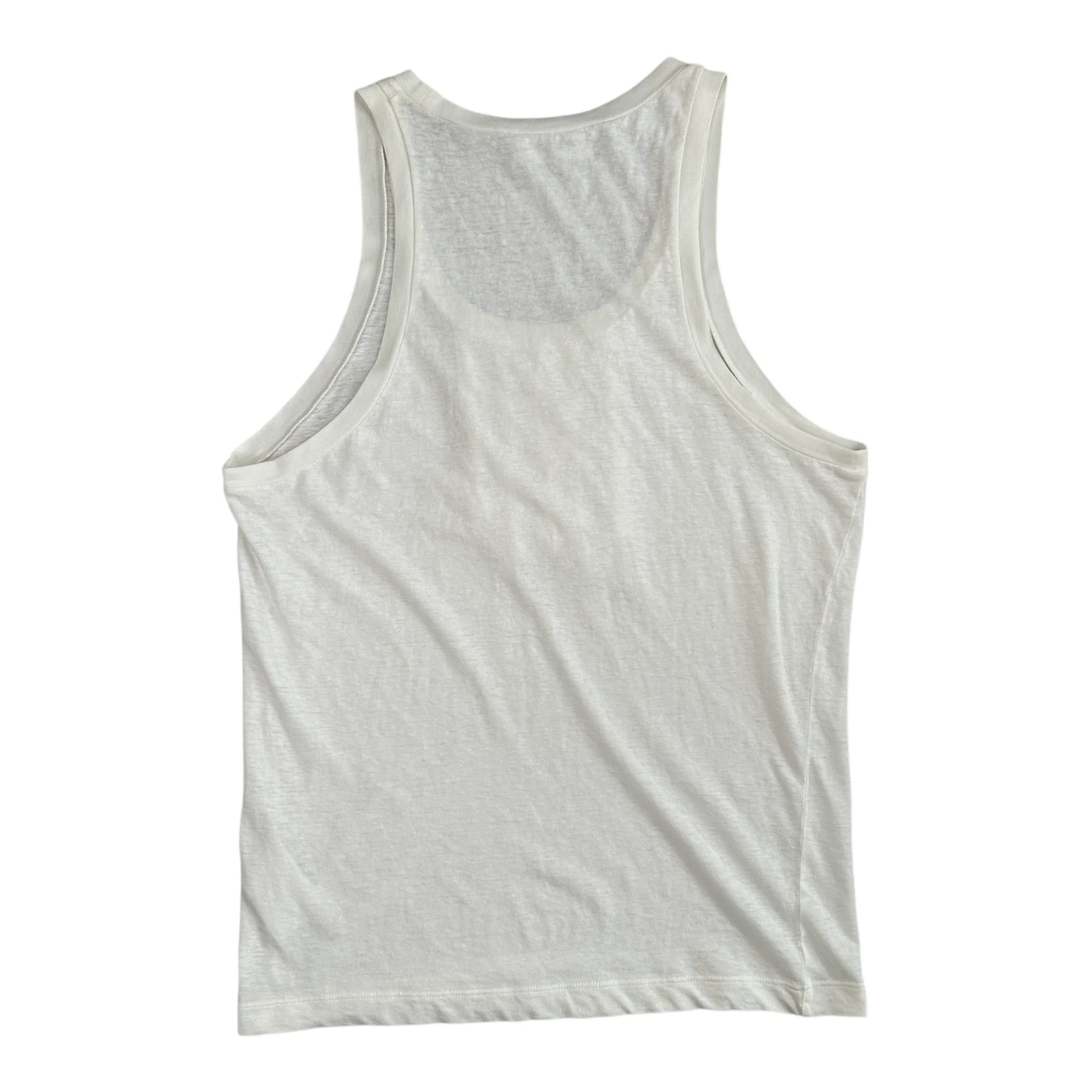 (XS) DSQUARED2 FRILLED TANK TOP - WHITE - Image 2
